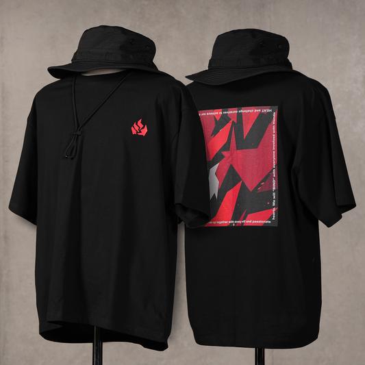 Honda HEAT ワンポイントエンブレムTシャツ